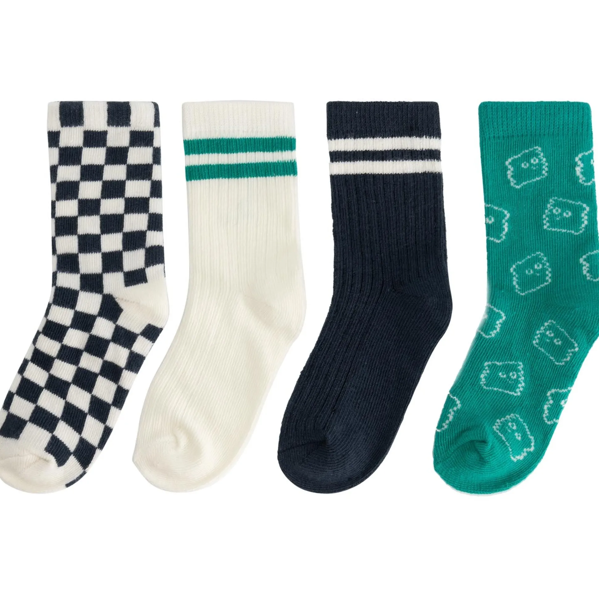 Prénatal kinder sokken 4 paar multi