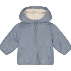 Prénatal kinder winterjas lange mouwen effen blauw