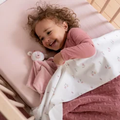 Prénatal knuffeldoekje hert Powder Pink