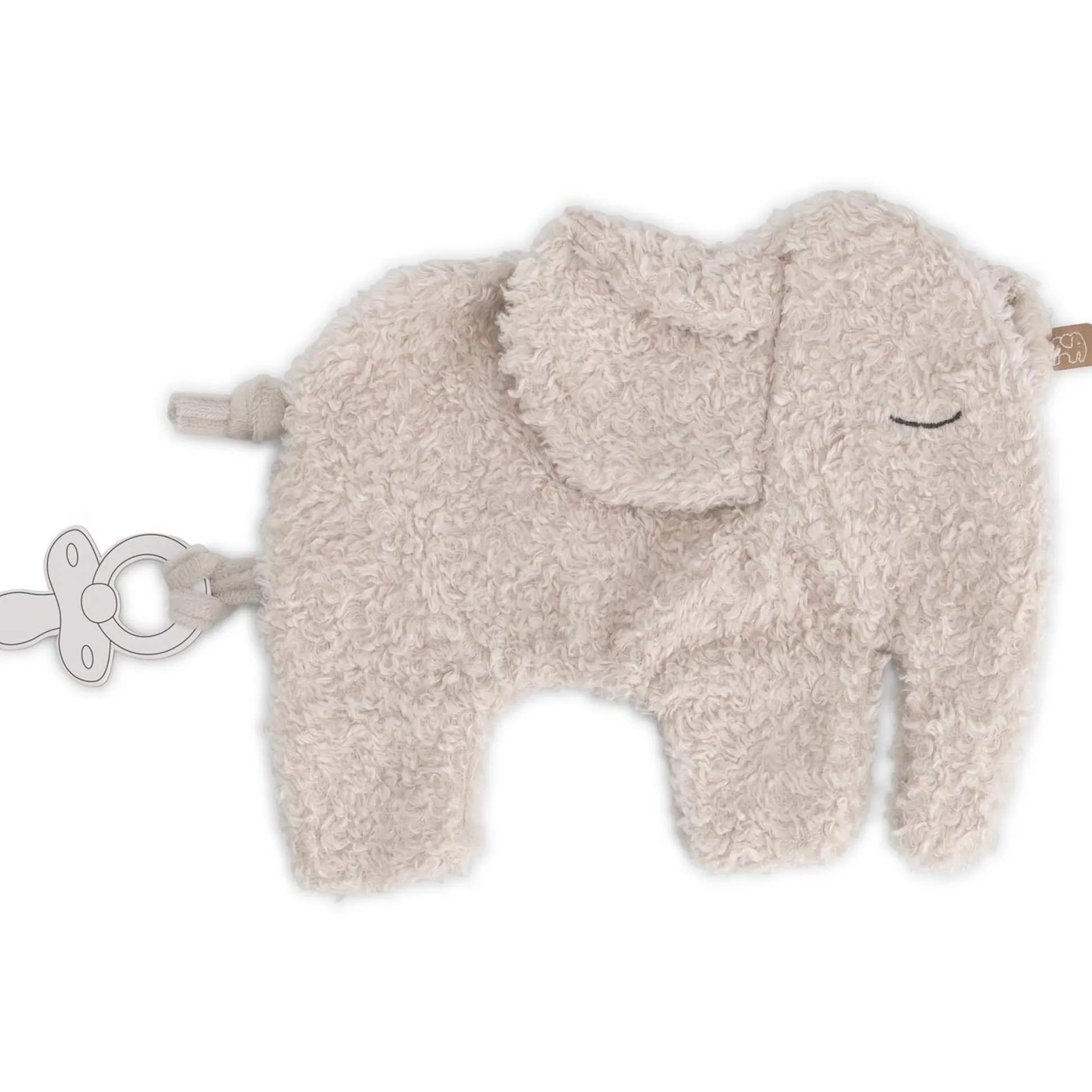 Prénatal knuffeldoekje Otis de olifant grijs