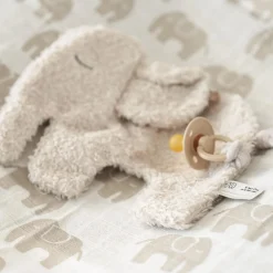 Prénatal knuffeldoekje Otis de olifant grijs