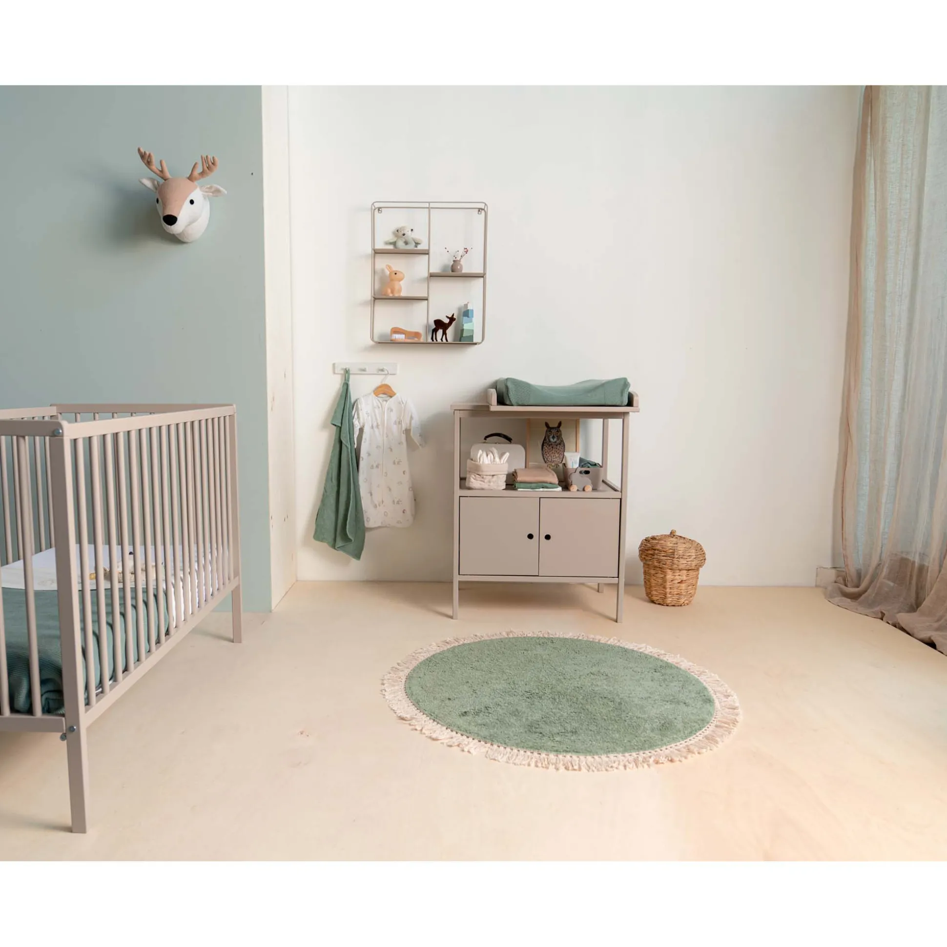 Prénatal Ledikant Elfin Taupebrown