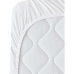 Prénatal ledikant hoeslaken wit