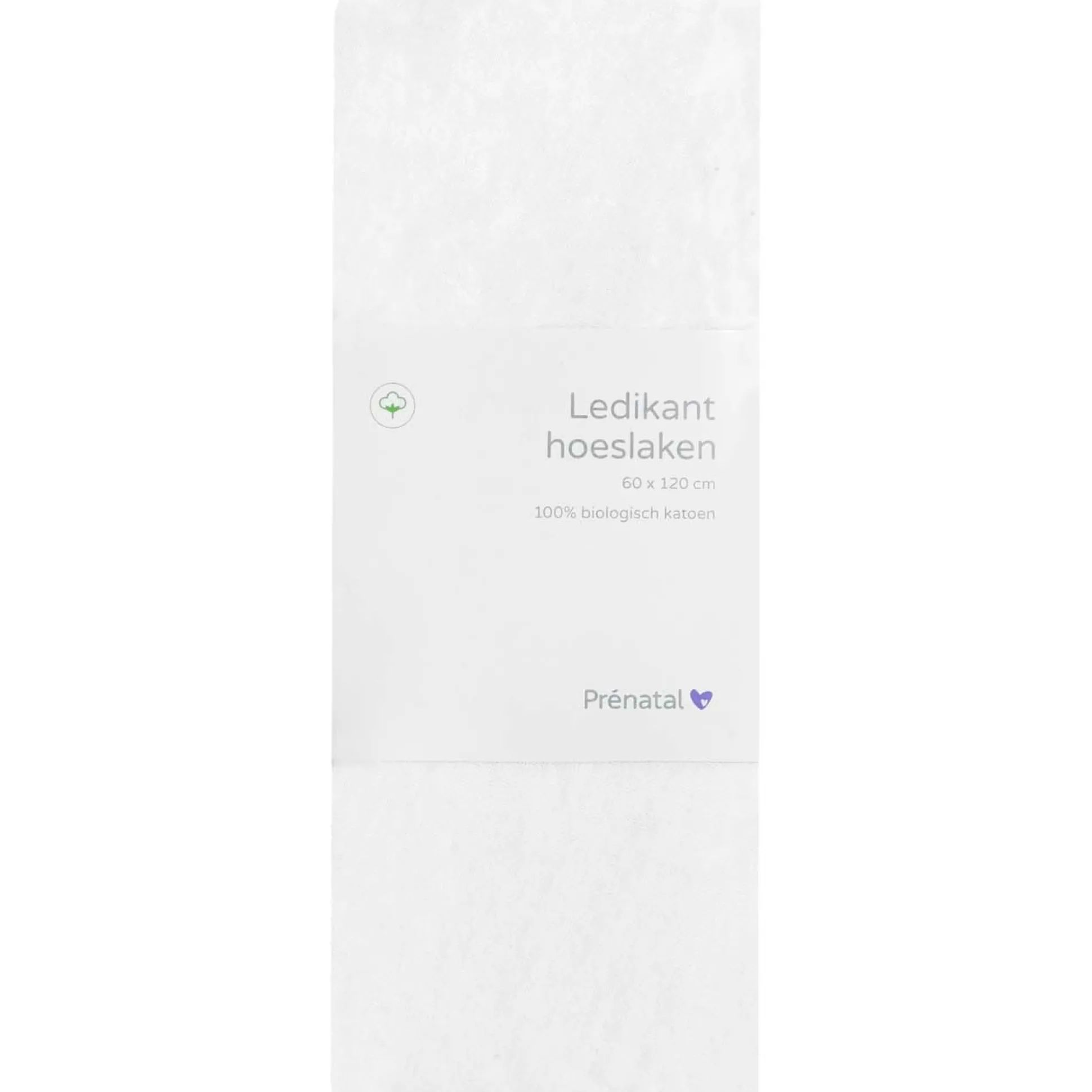 Prénatal ledikant hoeslaken wit