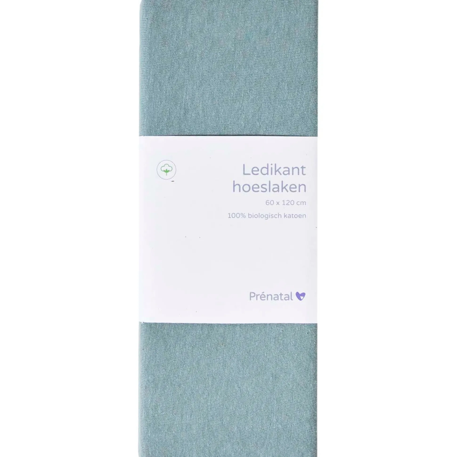 Prénatal ledikant hoeslaken turquoise