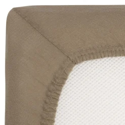 Prénatal ledikant hoeslaken taupe