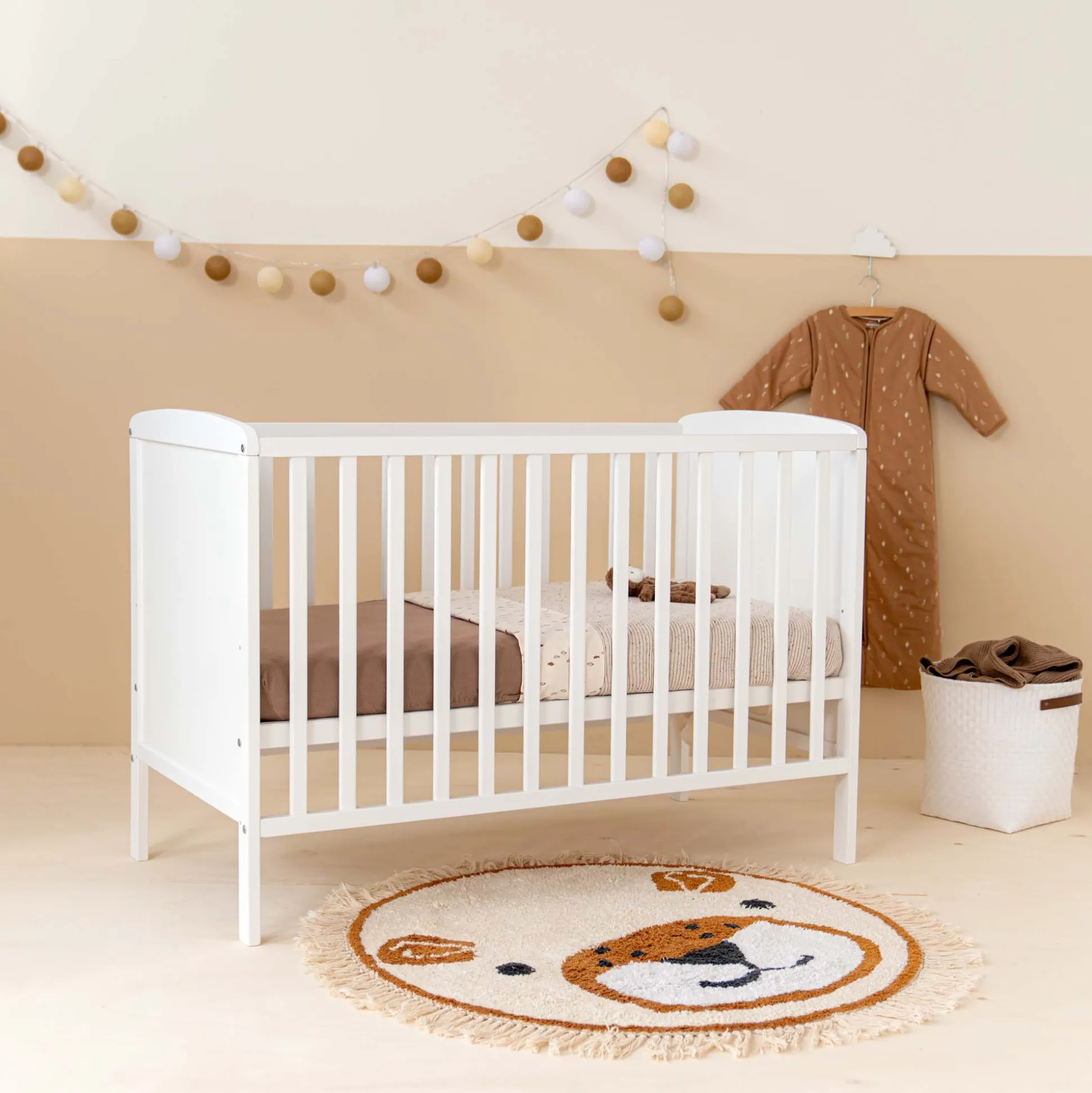 Prénatal ledikant Skye White