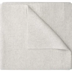 Prénatal ledikantdeken brei grijs