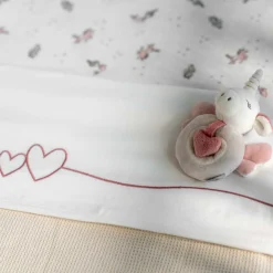 Prénatal ledikantlaken Fairytale wit