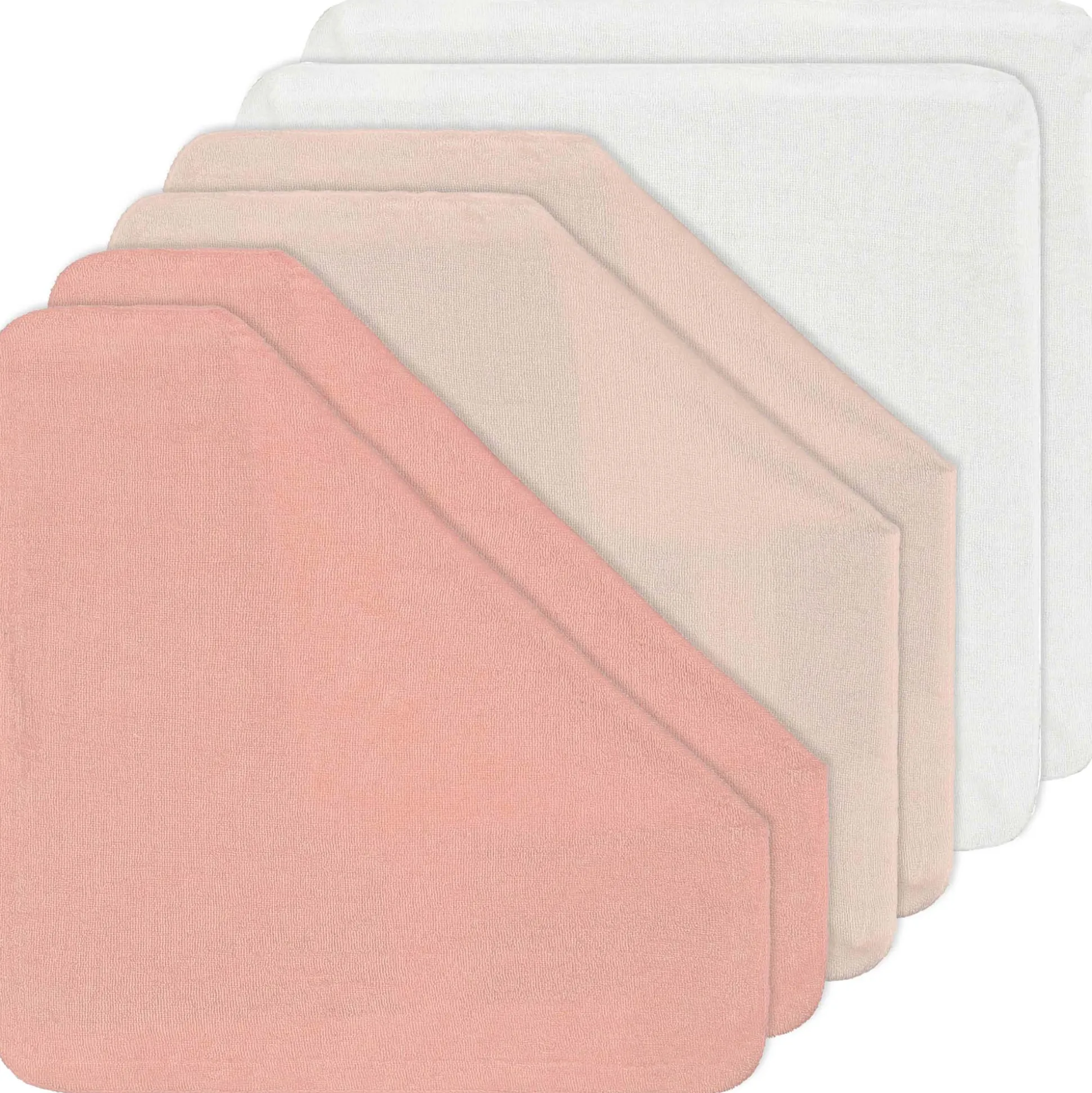 Prénatal monddoekjes badstof 6 stuks roze