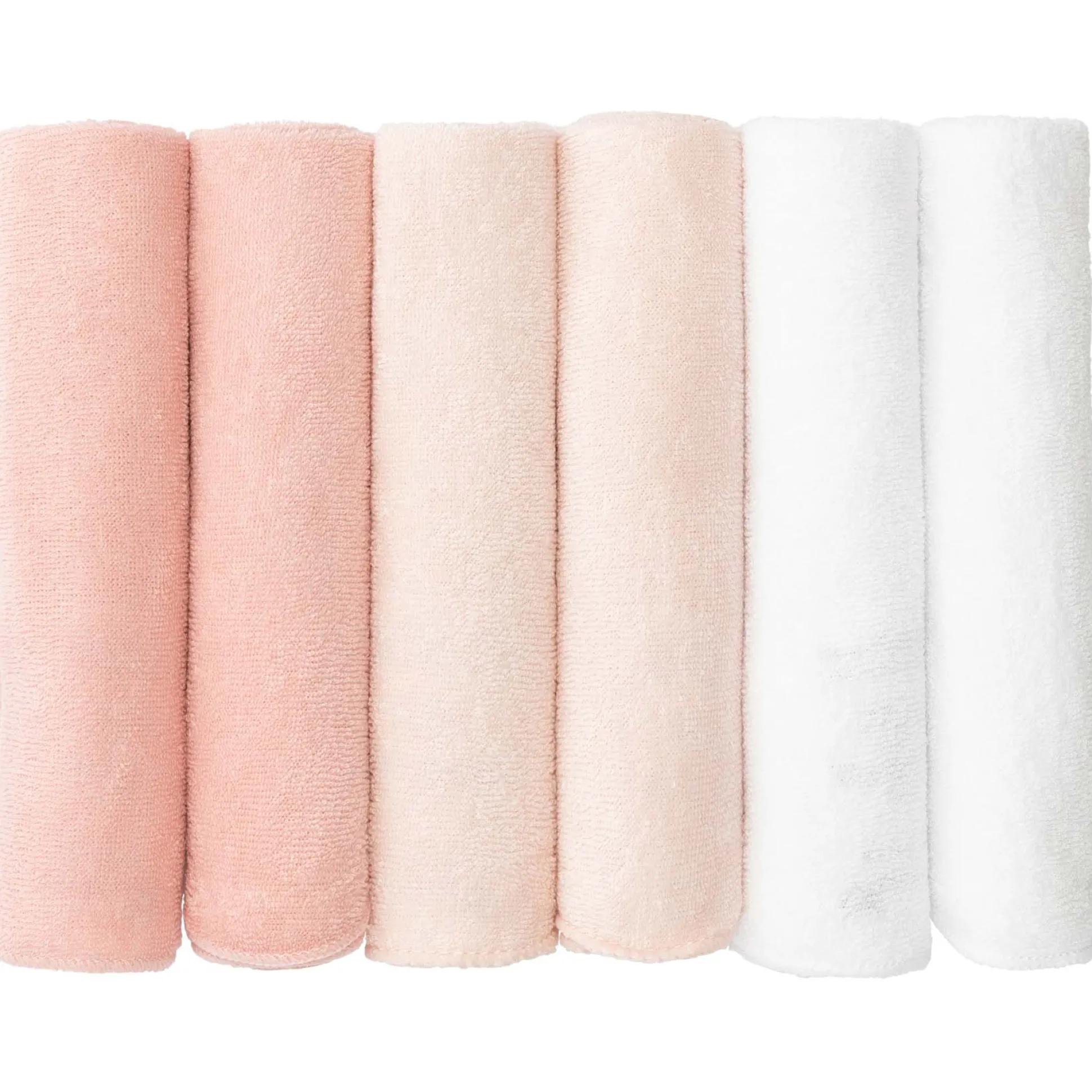 Prénatal monddoekjes badstof 6 stuks roze