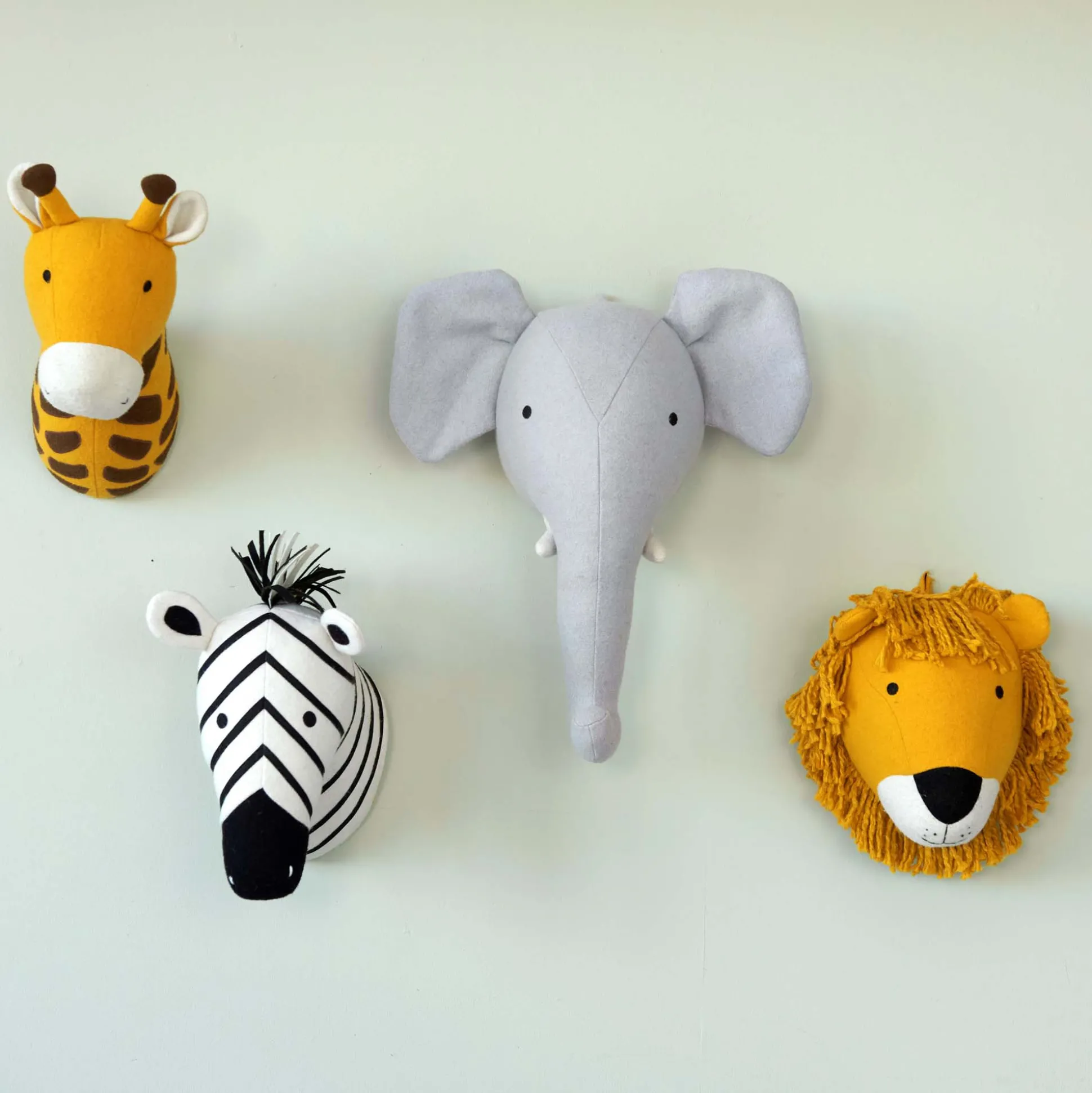 Prénatal muurkop giraf bruin