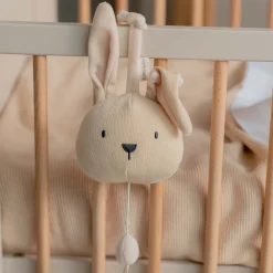 Prénatal muziekdoosje Little Knits Ecru Melange