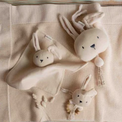 Prénatal muziekdoosje Little Knits Ecru Melange