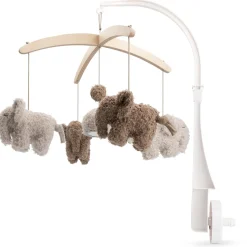 Prénatal muziekmobiel Otis de olifant Grey