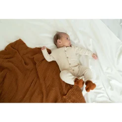 Prénatal newborn boxpakje Pure lange mouwen effen beige