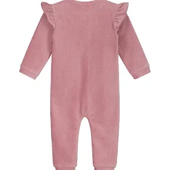 Prénatal newborn boxpakje velours lange mouwen effen roze