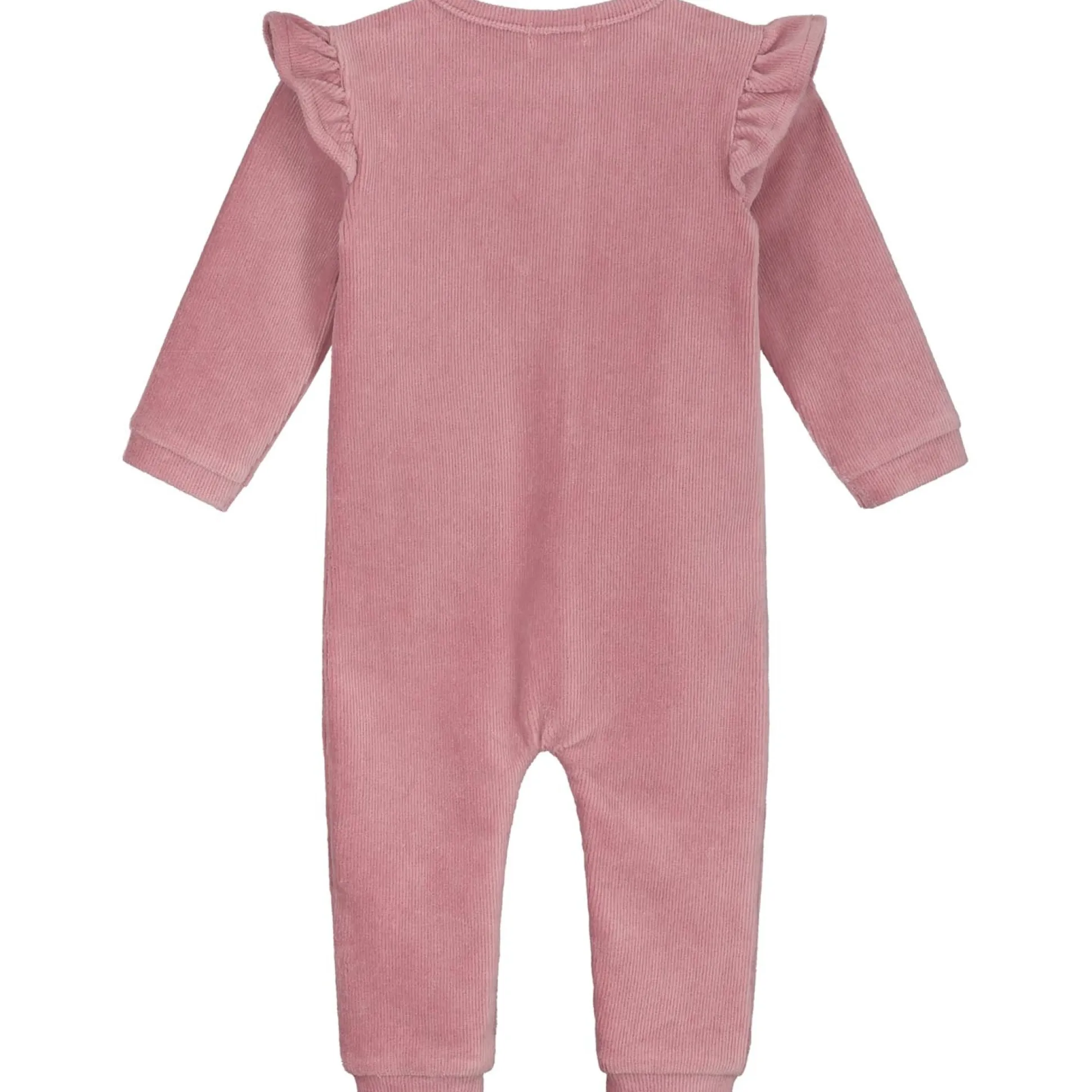 Prénatal newborn boxpakje velours lange mouwen effen roze