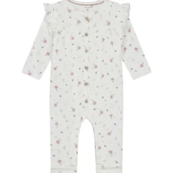 Prénatal newborn boxpakje lange mouwen bloemen wit