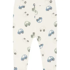 Prénatal newborn broek  all over print wit