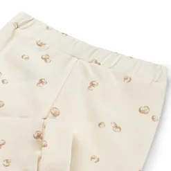 Prénatal newborn broek  all over print beige