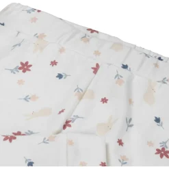Prénatal newborn broek  bloemen wit