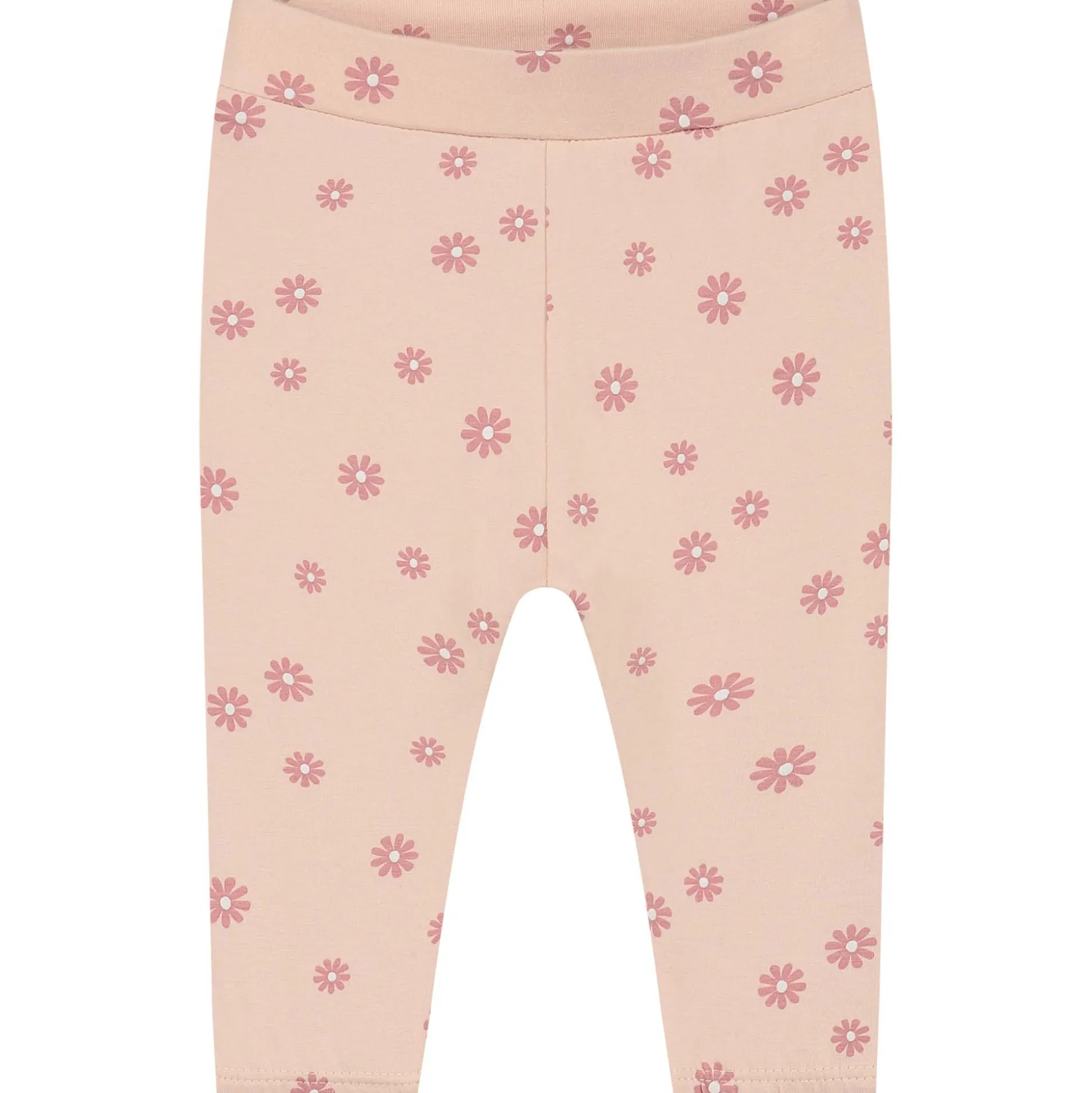 Prénatal newborn broek bloemen roze