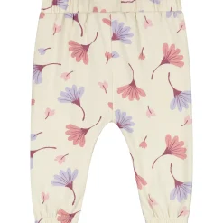 Prénatal newborn broek  bloemen beige