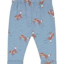 Prénatal newborn broek  dierenprint blauw