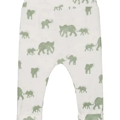 Prénatal newborn broek  dierenprint groen