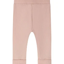 Prénatal newborn broek rib  effen roze