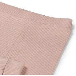 Prénatal newborn broek rib effen roze