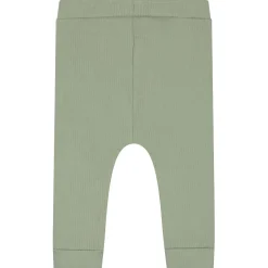 Prénatal newborn broek rib  effen groen