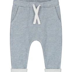 Prénatal newborn broek  strepen blauw