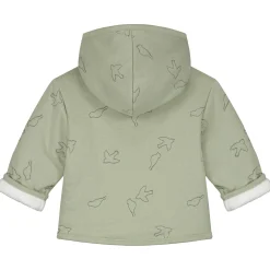 Prénatal newborn jas Pure lange mouwen effen groen