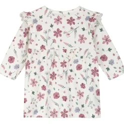 Prénatal newborn jurk lange mouwen bloemen multi