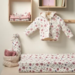 Prénatal newborn jurk lange mouwen bloemen multi