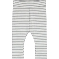 Prénatal newborn kledingset rib streep lange mouwen strepen grijs