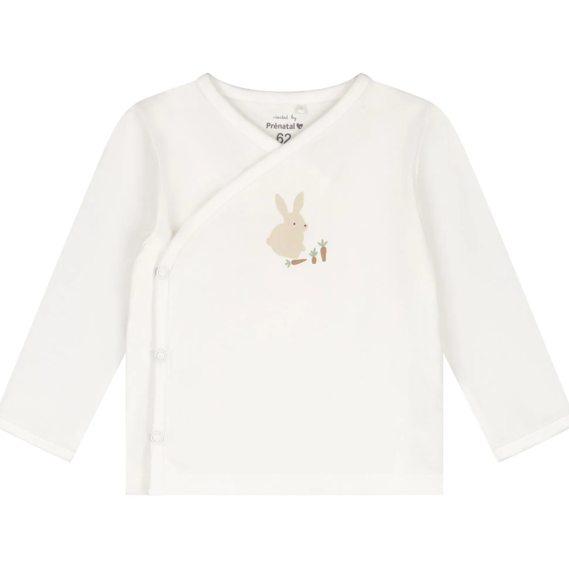 Prénatal newborn kledingset konijn lange mouwen dierenprint multi