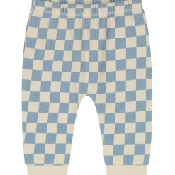 Prénatal newborn kledingset blokjes lange mouwen tekst blauw