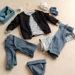 Prénatal newborn muts rib   blauw