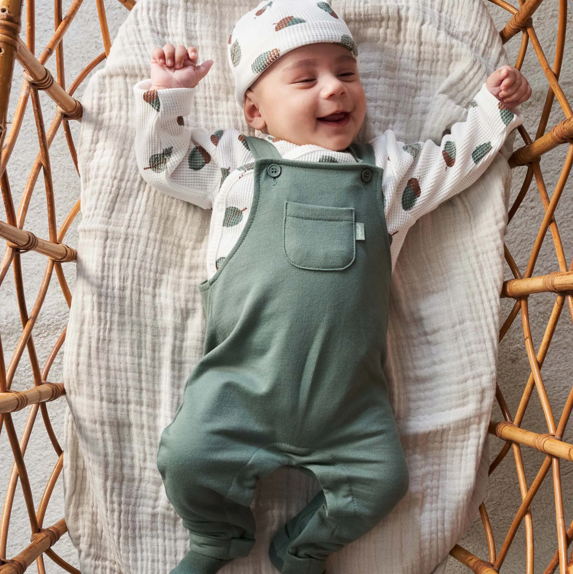 Prénatal newborn muts wafel wit