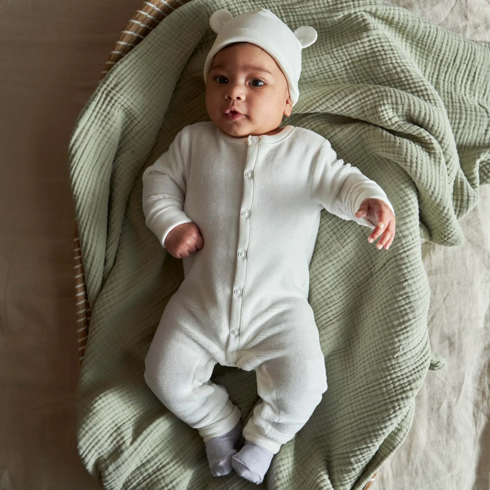 Prénatal newborn muts wit