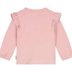 Prénatal newborn overslagshirt lange mouwen printopdruk roze