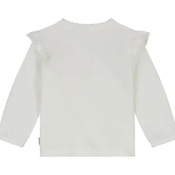 Prénatal newborn overslagshirt lange mouwen printopdruk wit