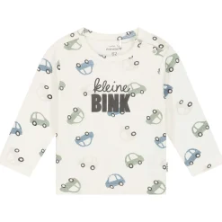 prénatal newborn shirt lange mouwen tekst wit