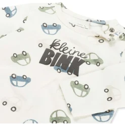 prénatal newborn shirt lange mouwen tekst wit