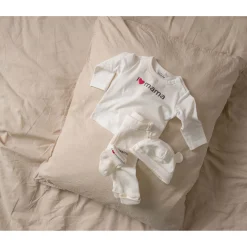 Prénatal newborn shirt mama lange mouwen tekst wit