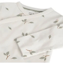 Prénatal newborn shirt Pure lange mouwen all over print wit