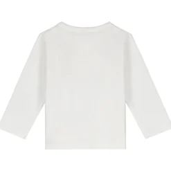 Prénatal newborn shirt Pure lange mouwen effen wit